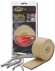 DEI termoizolačný kit - páska hnedá 50mm x 7,6m a sťahovacie pásky