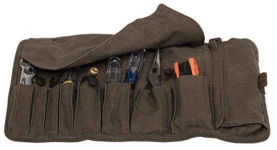 Burly Voyager Tool Roll without Tools
