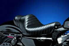 LePera Stubs Spoiler Solo Seat Black for Sportster XL 04-06 & 10-17