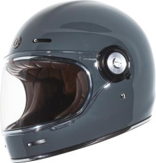 TORC T-1 helma lesklá šedá