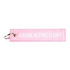 Kľúčenka Kiss Me Before Flight