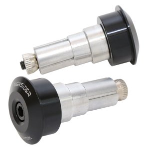 Highsider Bar End koncovky Dot Aluminium