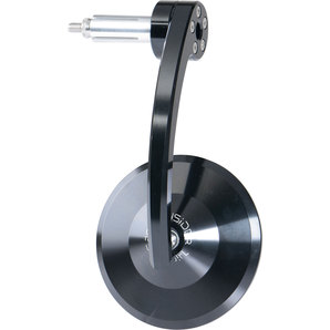Highsider End Bar Mirror Montana Evo Aluminium Black Anodized