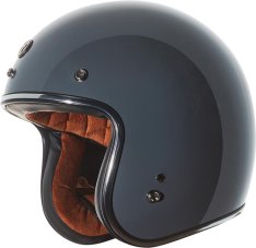 TORC T-50 helma lesklá šedá