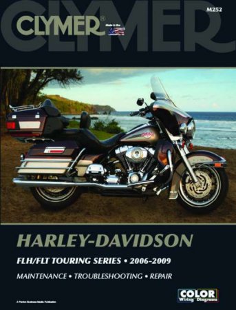 Clymer Update servisný manuál HD FLH/FLT Touring 2006-2009 M252