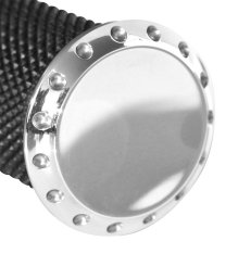 End Cap for Grips and Forward Controls Drilled polished