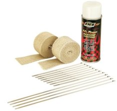 DEI termoizolačná páska hnedá a HT Silicone sprej biely
