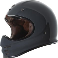 TORC T-3 MX helma lesklá šedá