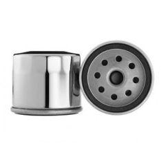 Motor Factory olejový filter krátký chrome pre Sportster & Big Twin model OEM 63782-80