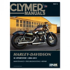 Clymer servisní manuál HD Sportster XL 2004-2013 M427