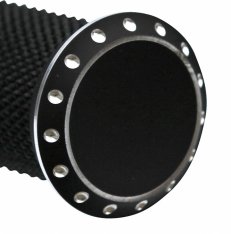 End Cap for Grips and Forward Controls Drilled Bicolor