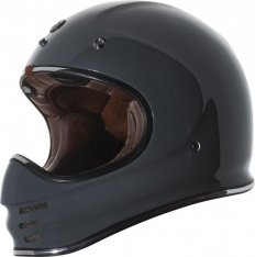 TORC T-3 MX Full Face Helmet Gloss Grey