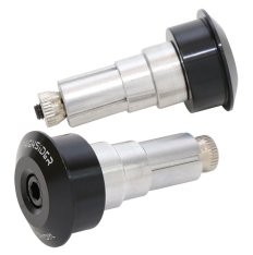 Highsider Bar End koncovky Dot Aluminium