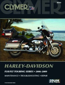 Clymer Update servisní manuál HD FLH/FLT Touring 2006-2009 M252