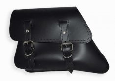 La Rosa Solo Side Bag Black for Sportster XL 82-03
