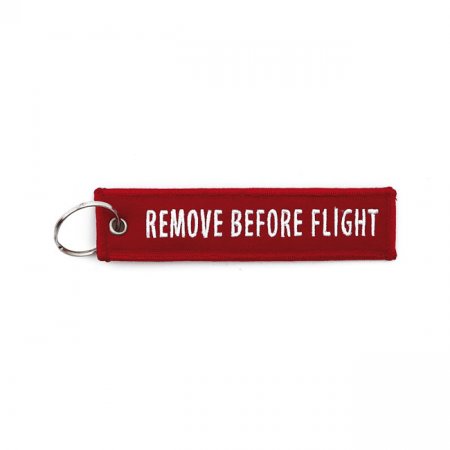 Keychain Remove Before Flight