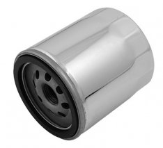 Motor Factory olejový filtr chrome pro Twin Cam model OEM 63798-99