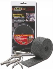 DEI termoizolačný kit - páska čierna 50mm x 7,6m a sťahovacie pásky