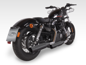 Jekill and Hyde Slip On Exhaust System Shorty Big Shot Black/Black