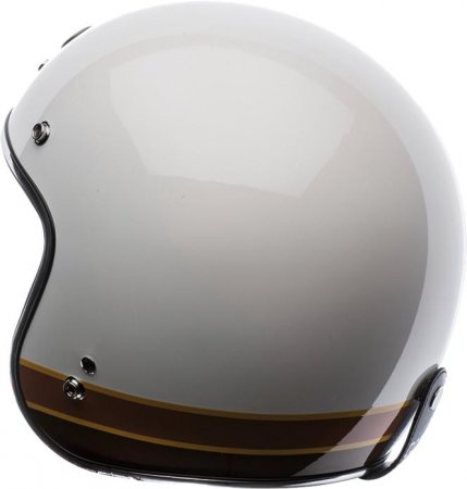 TORC T-50 Helmet Gloss White Iso Bars