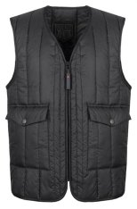 John Doe Classic Biker Vest Black