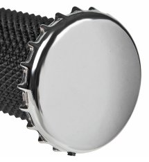End Cap for Grips and Forward Controls Crown polished