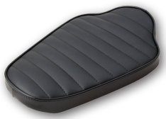 Old Skool Sportster Seat Solo Horizontal Pleat Stitch