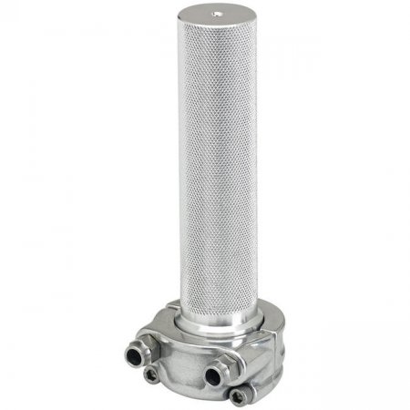 Whiskey Throttle Assembly Dual Polished 1“ - 25.4mm